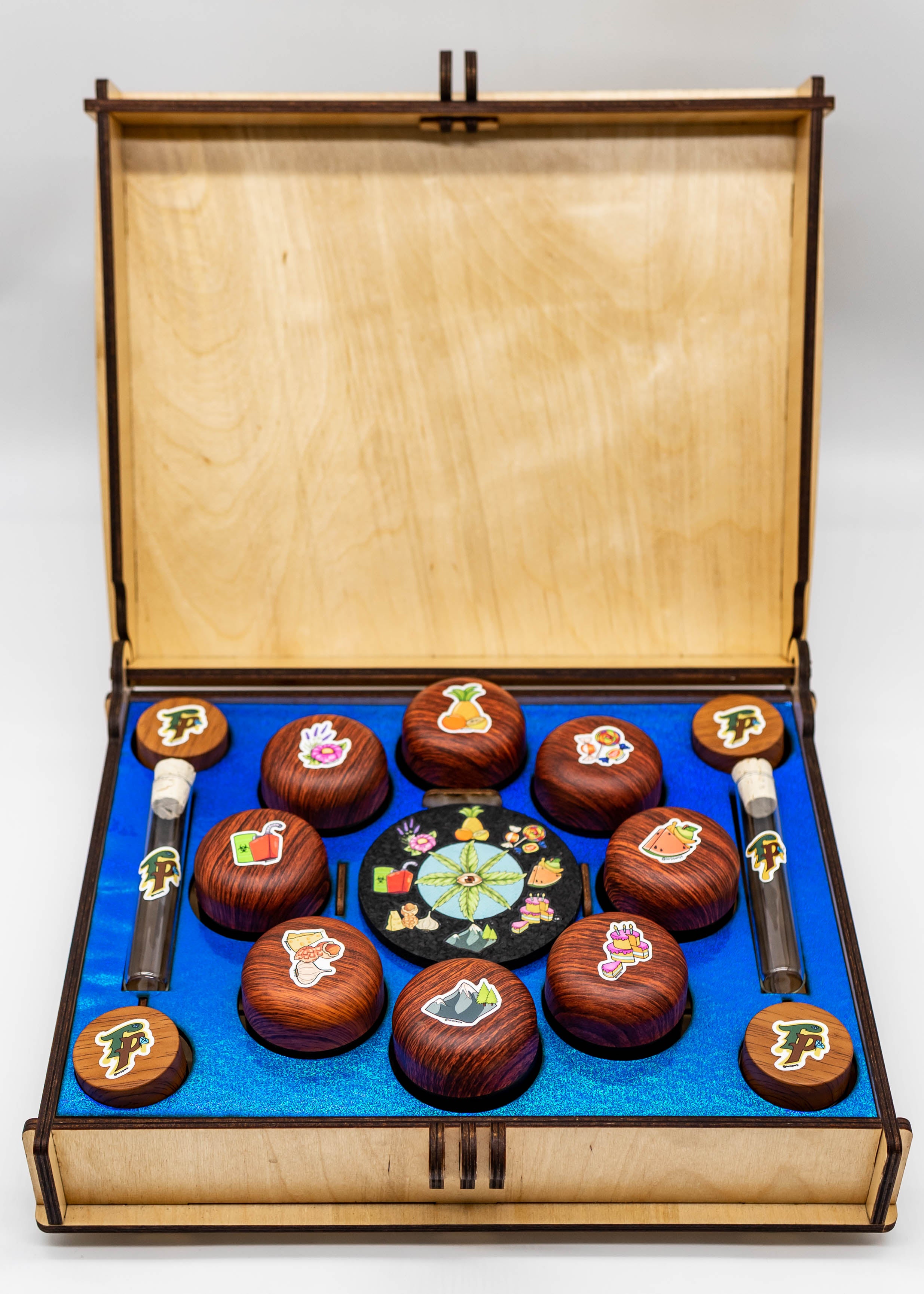 The Apex Cannasseur Box - Terp Perps Style Engraving Insert of Choice - Terp Perps Cannasseur Boxes