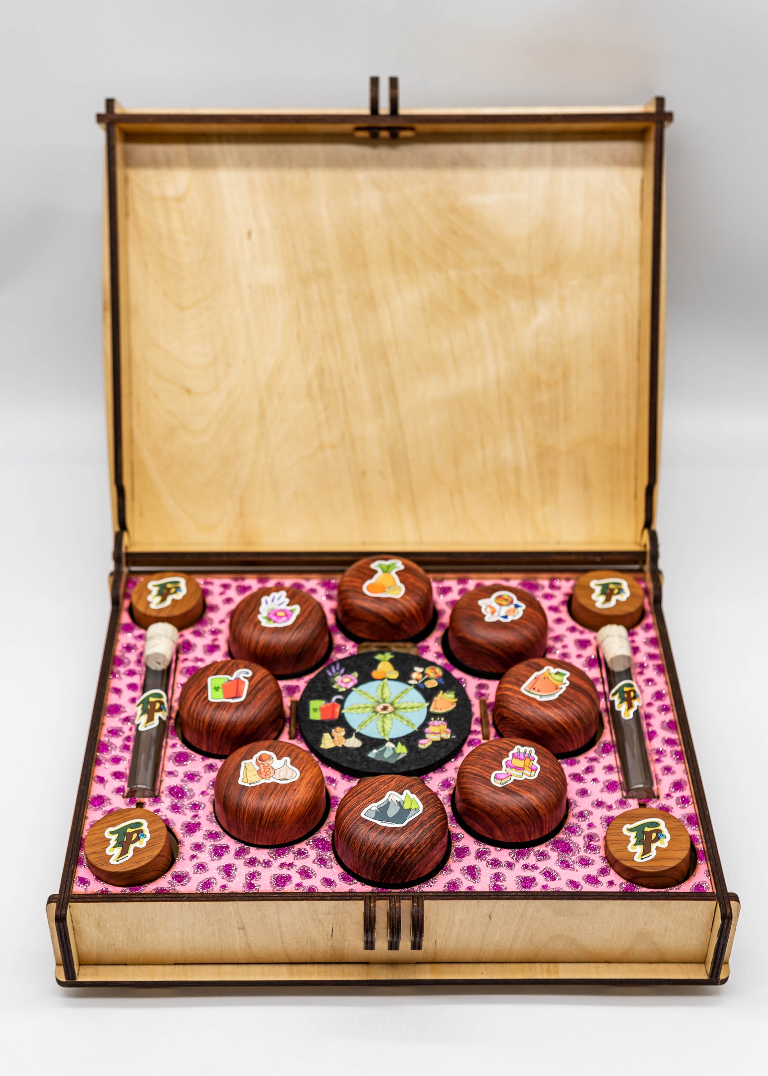 The Apex Cannasseur Box - Terp Perps Style Engraving Insert of Choice - Terp Perps Cannasseur Boxes