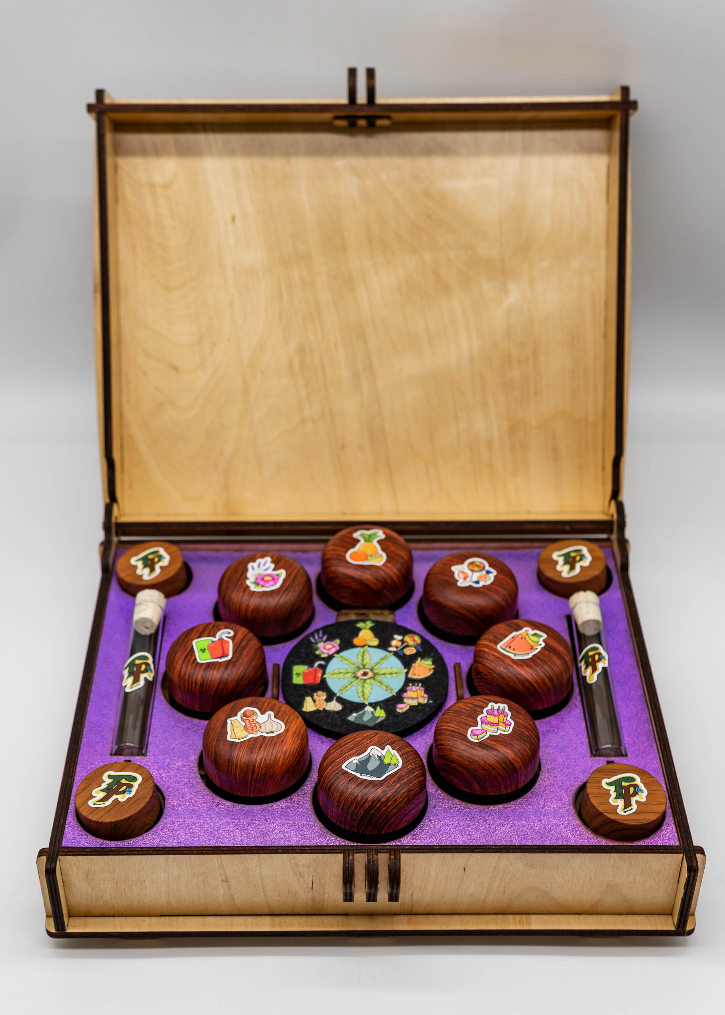 The Apex Cannasseur Box - Terp Perps Style Engraving Insert of Choice - Terp Perps Cannasseur Boxes